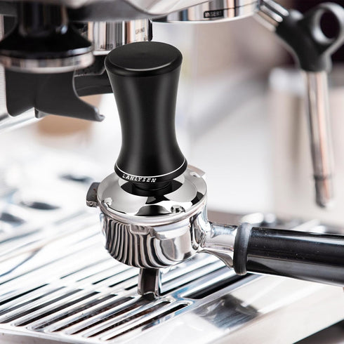 58mm Espresso Tamper – Spring-loaded Calibrated Barista Tamper for Espresso Machine, Depth-adjustable