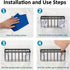 Compact Black Sponge Caddy for Kitchen Sink - Organize Your Sponges & Soap