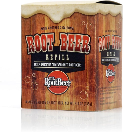 Mr. Root Beer Home Brewing Root Beer Refill Kit
