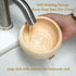 Soap Dish with Drain and Self-Draining Sponge Holder for Sink, Shower, Bathroom, and Kitchen - Rustic Resin Soap Saver