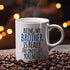 Veracco Being My Brother Is Really The Only Gifts You Need Ceramic Coffee Mug, White, For Him Birthday