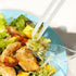 Plastic Serving Utensils, 9" Clear Disposable Utensils 18 Pack, Includes Serving Tongs, Spoons, and Forks