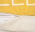 4TH Emotion Hello Sunshine Pillow Cover, Farmhouse Yellow Lumbar Cushion Case, 12x20 Inches
