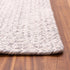 Super Area Rugs Farmhouse Braided Rug, Cotton Kitchen Reversible Carpet, Gray & White, 2' X 3'