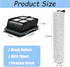 CleanCrafter S5 2 2 1 Brush Rollers and Filters Replacement Compatible with Tineco FLOOR ONE Steam Cleaner Wet Dry