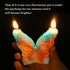 SUPXYC 3PCS Night(3.1 Inch, Low Temperature Candles, Low Heat Body Safe Candles Wax Play for Adult, Romantic Wax Play