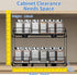 2-Tier (13.5''Wx10.5''Dx9.5''H) BOIVSHI Pull Out Spice Rack, Spice Rack Organizer, Pull Out Spice Racks for Inside