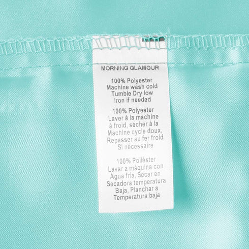 Morning Glamour 2-Pack Signature Box Pillowcases, Aqua