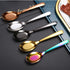 5 PCS Soup Spoon, Stainless Steel Mirror Finish Spoons, Kitchen Serving Spoons, Ice Cream Spoons for Soup, Silver