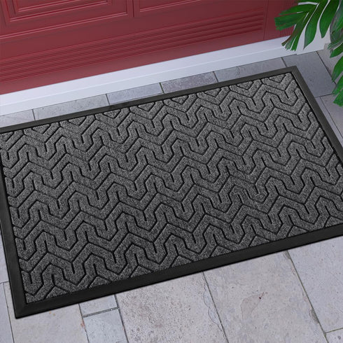 Yimobra Door Mat, 29.5 x 17 Inch, Heavy Duty Non-Slip Outdoor Indoor Doormat for Home Entrance, Easy to Clean