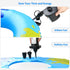 3 Nozzles Swimming 110V 130W PULIDIKI Electric Air Pump for Inflatables Air Mattress Pump with Inflator Deflator Quick