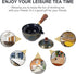 Set 360 Chinese Ceramic Teapot Classical Porcelain Chinese Gongfu Tea Rotation Ceramic Teapot with Tea Strainer