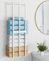 Towel Holders for Bathroom Wall Mounted, Bethom Towel Storage for Small Bathroom,