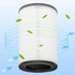 AP-T45 Filter Replacement, True HEPA Filter Compatible with Homedics Total Clean 5-in-1 Air Cleaner Purifier, 1 Pack.