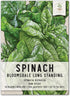Seed Needs, Bloomsdale Long Standing Spinach Seeds - 250 Heirloom Seeds for