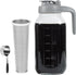 Cold Brew Coffee Maker Pitcher, 64 OZ Heavy Duty Glass Mason Jar, Stainless Steel Infuser Filter