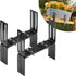 Deck Railing Planter Stand, Retractable Balcony Plant Holder for Window Box Planter,