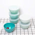 Melamine Bowls with Lids - 15oz 5-inch Cereal/Salad/Prep Bowls, Set of 6 Assorted Colors, Shatter-Proof and BPA Free