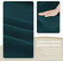 NICEEC Dark Teal Spandex Mid Century Chair Covers Stretch Accent Chair Slipcovers with Arms Super Soft Modern Arm Chair