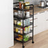 YESBAY 5 5-Layers) Fruit Vegetable Basket for Kitchen, Tier Fruit Vegetable Storage Basket, Stackable Metal Mesh