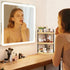Counter 3-Tier Counter, Countertop Counter, Abiglifty Corner Bathroom Organizer, No Drill Corner Shelf Bathroom