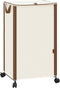 STORAGE MANIAC Rolling Laundry Hamper with Lid, 23.7 Gal (90 L) Large