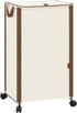 STORAGE MANIAC Rolling Laundry Hamper with Lid, 23.7 Gal (90 L) Large