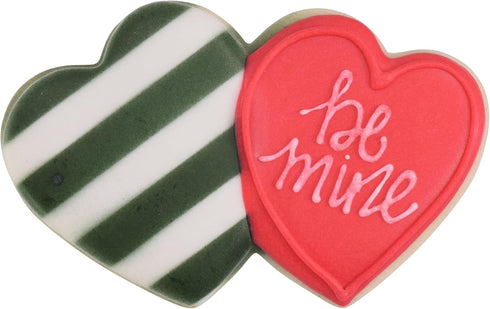 R&M Valentine Cookie Cutter Set, 7 Shapes - Heart, Double Heart, Arrow, Dove, Lips, Cupid, Red, Pink, White