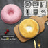 Big Size Silicone Donuts Pan, Non-stick Cake Baking Molds for Bagel and Doughnut (8 Inch Pink)