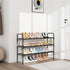 Closet, 12-16 5 Long Shoe Rack for Pairs Stackable Shoe Organizer, Shoe Shelf Storage for Sneakers & Boots Shoe Storage