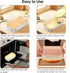 Eiszhjk 100 9x5 Inch, Pcs Loaf Pan Liners for Baking Bread Non-Stick Pre Formed Parchment Paper for Bread Pan, Ideal