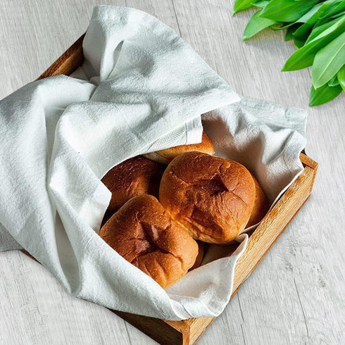 Avalon Kitchen Pack 30-28x28 Inches 100% Flour Sack Towels of - Cotton, Highly Absorbent Dish Towels for Drying Dishes
