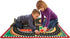 Race Track Play Rug with Wooden Cars for Kids