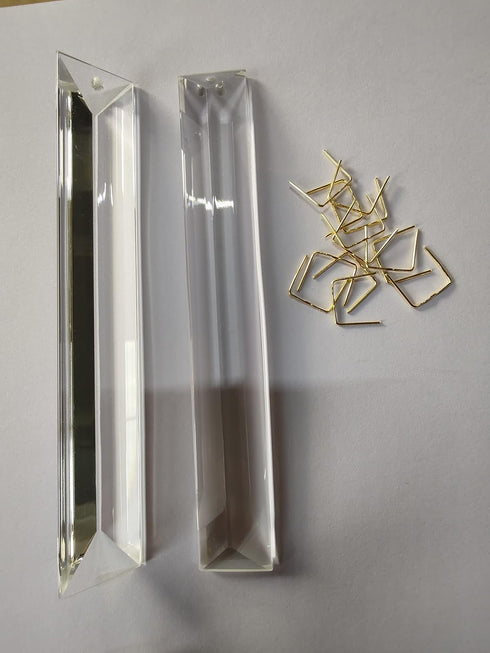 12 K9 A AXILIXI Chandelier Crystals Replacement Pcs Crystal Prisms with Hooks for Crystal Chandeliers Crystals Acessory