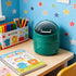 TIE-DailyNec 90 Desktop Trash Can with Trash Bags, Cute Trash Can Creative Waste Basket Storage bin, Plastic Garbage