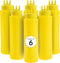 Restaurantware-24 Ounce Condiment Squeeze Bottles, 6 Squeeze Bottles With Triple Dispersion Tips