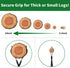 AMAGABELI GARDEN & HOME 26" Long Firewood Tongs, Heavy Duty Log Grabber for Fireplace & Fire Pit