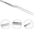 12" 8" 6" Cooking Tweezers 304 Stainless Steel Offset Tweezers with Precision Clamp Tip Kitchen Chef Tweezers (6",8",12") by MAXSELL
