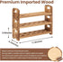 Countertop, 3-tire 36 Egg Holder Solid Wooden Egg Holder, Stackable Egg Storage Easter Basket Holding Up to Fresh Eggs