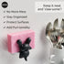OTOTO Scrubby Cute Cat Sponge Holder for Kitchen Sink - Dishwasher Safe Dish Organizer- Compact, Cute Kitchen