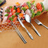 3 Pack Reusable Portable Flatware Sets with Knife, Fork, Spoon, Chopsticks, 12Pcs Stainless Steel Dinnerware with