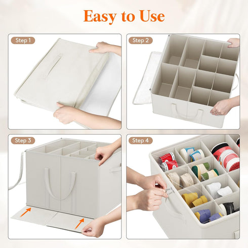 Closet, 12-16 1 Pack Lifewit Shoe Storage Organizer for Fabric Large Shoe Box Storage Containers with Clear Cover
