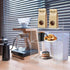 Jusalpha 3 Tier Clear Acrylic Bathroom Organizer Shelf for Cosmetic Perfume Makeup Toy Spices, Multifunctional Sturdy