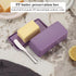 Countertop, Butter Dish With Lid For Kyraton Butter Crock With Stainless Steel Multipurpose Butter Knife, Butter