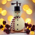Candle by the Hour 100-Hour Snowman Candle, Eco-friendly Natural Beeswax, Copper Base