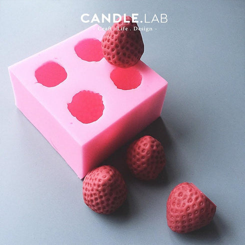 3D Full-size Strawberry Silicone Mold, Large Mold for Fondant, Cake Decorating, Chocolate, Candy