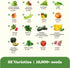 32 16,000+ 32 Heirloom Vegetable and Fruit Seeds for Planting - Seeds | Non-GMO Survival Seed Vault | High Germination