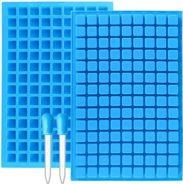 JOERSH Square Silicone Candy Molds, 252 Cavity for Hard Candy, Gummy, Chocolate, Caramels, Ice Cubes