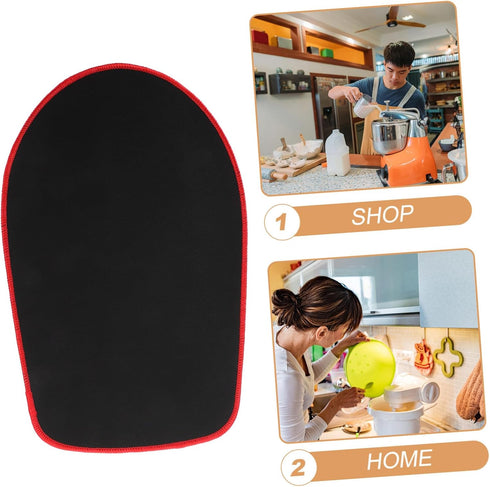Mixer Sliding Mat - Nonslip Rubber Pad for Stand Mixer, Easy Installation and Cleaning, Prevents Sliding on Countertop