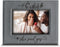 BELLA BUSTA Custom Wedding Proposal Keepsake - Engagement Leather Photo Frame (5x7 Horizontal)